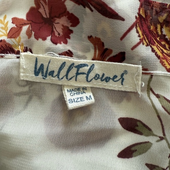 Floral Kimono Cardigan Sheer Lightweight Size M
Spring Summer casual - Picture 4 of 5